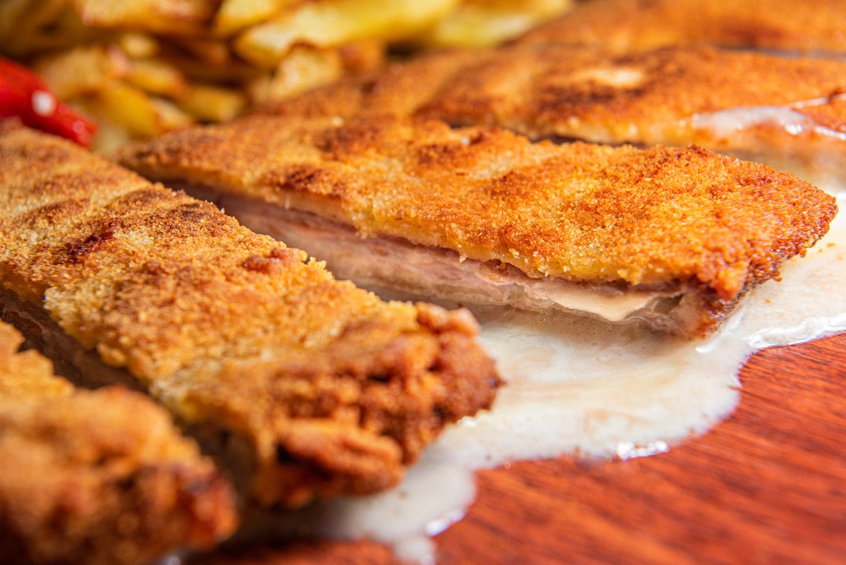 Cachopín de Pollo o Ternera